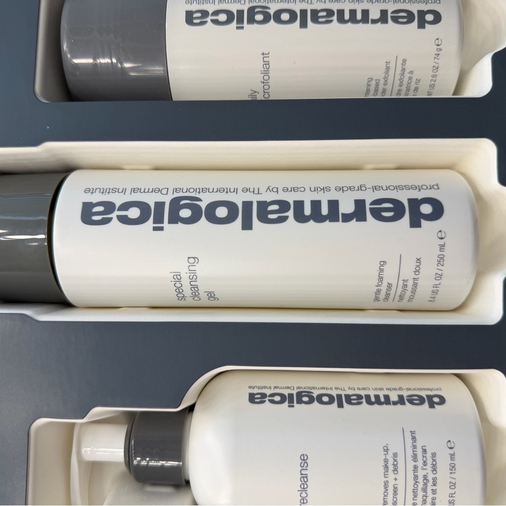 Dermalogica Let It Glow Skincare Trio - White and Black Packaging - Picture 4 of 6